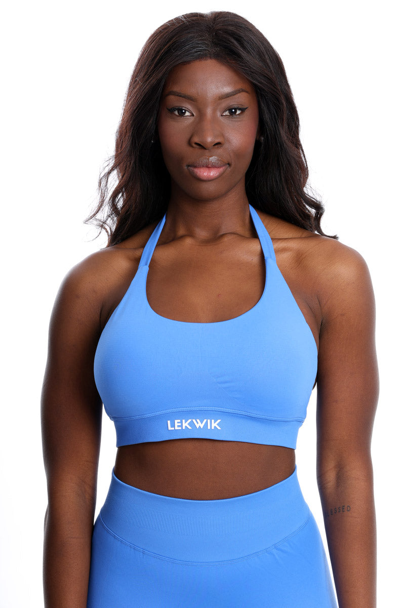 Electric blue sports top model IMMO